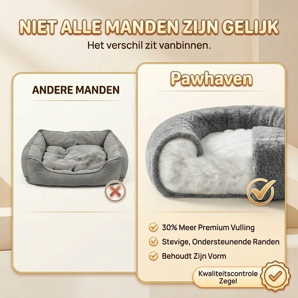 Pawhaven Kalmerend Hondenbedje